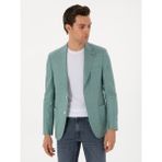 Cacharel Erkek Mint Slim Fit Yün Ipek Karışımlı Blazer Ceket 50300914-VR090 - 6 Drop - 48