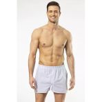 Cacharel Erkek Poplin Boxer 1113/Düz Açık Mavi