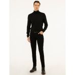 Cacharel Erkek Siyah Slim Fit Balıkçı Yaka Basic Triko Kazak 50227794-VR046