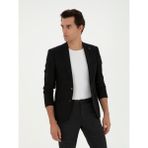 Cacharel Erkek Siyah Slim Fit Blazer Ceket 50293944-VR046 - 6 Drop