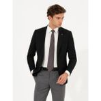Cacharel Erkek Siyah Slim Fit Ceket 50258858-VR046 - 6 Drop