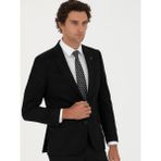 Cacharel Erkek Siyah Slim Fit Ceket 50270152-VR046 - 6 Drop - 58