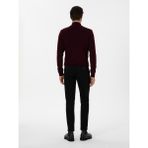Cacharel Erkek Siyah Slim Fit Kanvas Pantolon 50292627-VR046 - 30 - 34