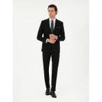Cacharel Erkek Siyah Slim Fit Klasik Takım Elbise 50310167-VR046 - 6 Drop