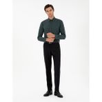 Cacharel Erkek Siyah Slim Fit Kumaş Pantolon 50284740-VR046 - 48
