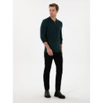 Cacharel Erkek Siyah Slim Fit Pamuk Liyosel Karışımlı Jean Pantolon 50313970-VR046 - 32 - 34