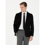 Cacharel Erkek Siyah Slim Fit Yün Karışımlı Klasik Ceket 50272714-VR046 - 6 Drop