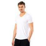 Cacharel Erkek T-Shirt (Slim Fit) Beyaz M