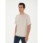 Cacharel Erkek Taş Slim Fit Bisiklet Yaka T-shirt 50287050-VR049 - XL
