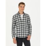 Cacharel Erkek Taş Slim Fit Uzun Kollu Gömlek 50282560-VR049 - 42
