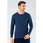 Cacharel Erkek Uzun Kollu T-shirt 1333/İNDİGO