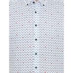 Cacharel Erkek Yeşil Slim Fit Uzun Kollu Gömlek 50247572-VR054