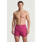 Cacharel Poplin Erkek Boxer 1113/Kareli Fuşya