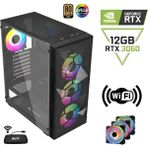 CacheX MSİ Intel Core I5 12400F / Rtx 3060 12 GB / 16 GB DDR4/ 1 TB SSD / Gamıng Masaüstü Pc