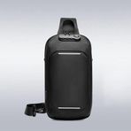 CACTİVE C-active Erkek Bodybag Omuz Çantası Oxford Kumaş 8619 Siyah