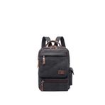 Cactive CTV1261 Kanvas Siyah Kumaş Unisex Sırt Çantası