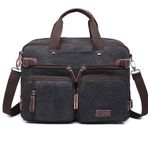 Cactive CTVYB1278-0001 Siyah Unisex Evrak ve Sırt Çantası