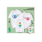 CACTUS COLLECTION ANNE BABA ÇOCUK KOMBİN TSHIRT (TEK ÜRÜN FİYATIDIR!)