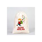 CACTUS COLLECTION KİŞİYE ÖZEL İSİM YAZILI OKUL BEBEK KIYAFET KESESİ DÜZENLEYİCİ 25X35 CM ERKEK İÇİN