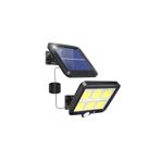 caddeoutlet JX-855A Bahçe sokak aydınlatma duvar lambası 3 mod lu su geçirmez hareket sensörlü Solar lamba