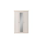 CaddeYıldız Pars Gardrop - 3 Kapılı Ekru