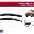 CADDY 2 Lİ ARACA ÖZEL KROMLU CAM RÜZGARLIĞI NİKEN 2021 2022 2023 2024 2025