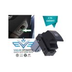 CADDY 2004-2010 ÖN SAĞ CAM AÇMA DÜĞMESİ TUŞU 7L6959855B