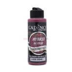 Cadence 120 ml H056 Vişne Hybrid Multisurfaces Akrilik Boya