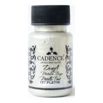 Cadence 137 Platin 50 ml Dora Metalik Boya