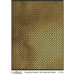 Cadence 30x42 cm KV-006 Altın Varak Kumaş Transfer