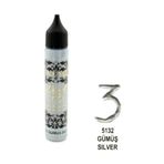 Cadence 3d Dora Boncuk Boya 5132 Gümüş 25 ml