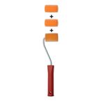 Cadence 5 cm Saten İpek Rulo Fırça Seti