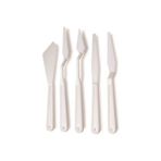 Cadence 5 Li Plastik Spatula Set Modelaj Set- Spatül Set - Renkli
