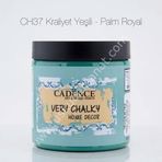 Cadence 500CH-37 500 ml Kraliyet Yeşili Very Chalky Home Decor Mobilya Boyası