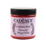 Cadence 6824 Kırmızı 250 ml Sculpture Rölyef Pasta