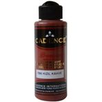 Cadence 7590 Kızıl Kahve 120 ml Akrilik Boya
