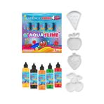 Cadence Aqua Slime - Kendin Yap Oyuncak Seti - Tatlı Meyveler Seti 5X90ML