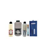 Cadence Banyo Mutfak Boyası-Cadence Multi H-066 Taş 2Lt Pya 500Ml Taş Vernik Parlak Ruloset, Tek Ebat