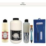 Cadence Banyo Mutfak - Multi H - 002 Pak Beyaz 2000 ml Par Yüzey Ast 500 ml Taş Vernik Mat 500 ml Satenruloset