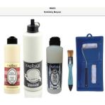 Cadence Banyo Mutfak - Multi H - 003 Eskimiş Beyaz 500 ml Parlak Yüzey Astarı 250 ml Taş Vernik 250 ml Saten Rulo Set