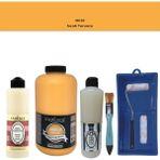 Cadence Banyo Mutfak - Multi H - 010 Sıcak Turuncu 2000 ml Parlak Yüzey Ast 500 ml Taş Vernik 500 ml Satenruloset
