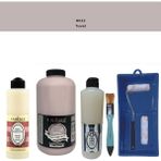 Cadence Banyo Mutfak - Multi H - 015 Tuval 2000 ml Par Yüzey Ast 500 ml Taş Vernik Mat 500 ml Satenruloset