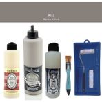 Cadence Banyo Mutfak - Multi H - 022 M Kahve 500 ml Parlak Yüzey Astarı 250 ml Taş Vernik 250 ml Saten Rulo Set