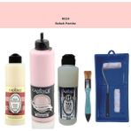 Cadence Banyo Mutfak - Multi H - 024 Bebek Pembe 500 ml Parlak Yüzey Astarı 250 ml Taş Vernik 250 ml Saten Rulo Set