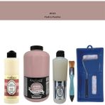 Cadence Banyo Mutfak - Multi H - 030 Pudra Pembe 2000 ml Par Yüzey Ast 500 ml Taş Vernik Mat 500 ml Satenruloset