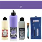 Cadence Banyo Mutfak - Multi H - 034 Mor 500 ml Parlak Yüzey Ast 250 ml Taş Vernik Mat 250 ml Saten Rulo Set