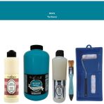 Cadence Banyo Mutfak - Multi H - 041 Turkuaz 2000 ml Parlak Yüzey Ast 500 ml Taş Vernik 500 ml Satenruloset