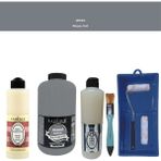 Cadence Banyo Mutfak - Multi H - 090 Koyu gr i 2000 ml Par Yüzey Ast 500 ml Taş Vernik Mat 500 ml Satenruloset