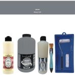 Cadence Banyo Mutfak - Multi H - 090 Koyu gr i 2000 ml Parlak Yüzey Ast 500 ml Taş Vernik 500 ml Satenruloset