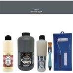 Cadence Banyo Mutfak - Multi H - 091 Antrasit Siyah 2000 ml Parlak Yüzey Ast 500 ml Taş Vernik 500 ml Satenruloset